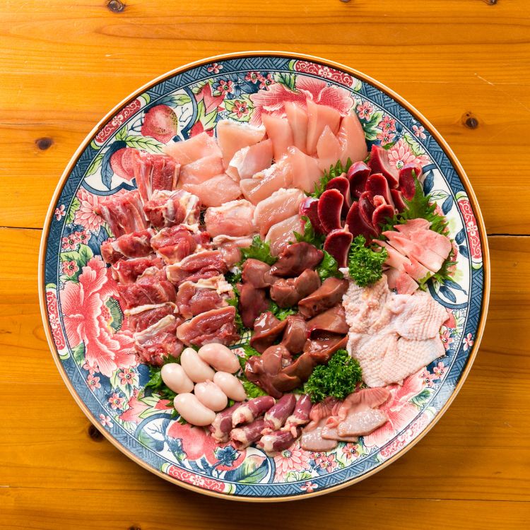 土佐ジローの皿鉢盛り