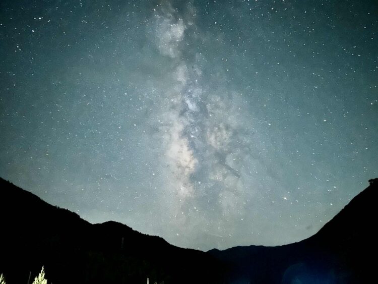 安芸市の満天の星空